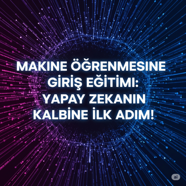 Makine Öğrenmesine Giriş Eğitimi