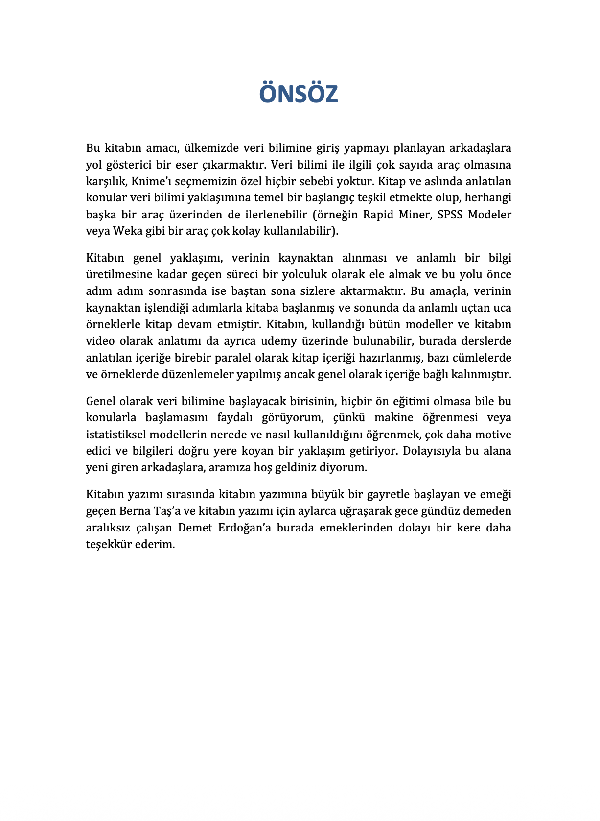 KNIME ile Uçtan Uca Veri Bilimi (Dijital Kitap) - Görsel 4