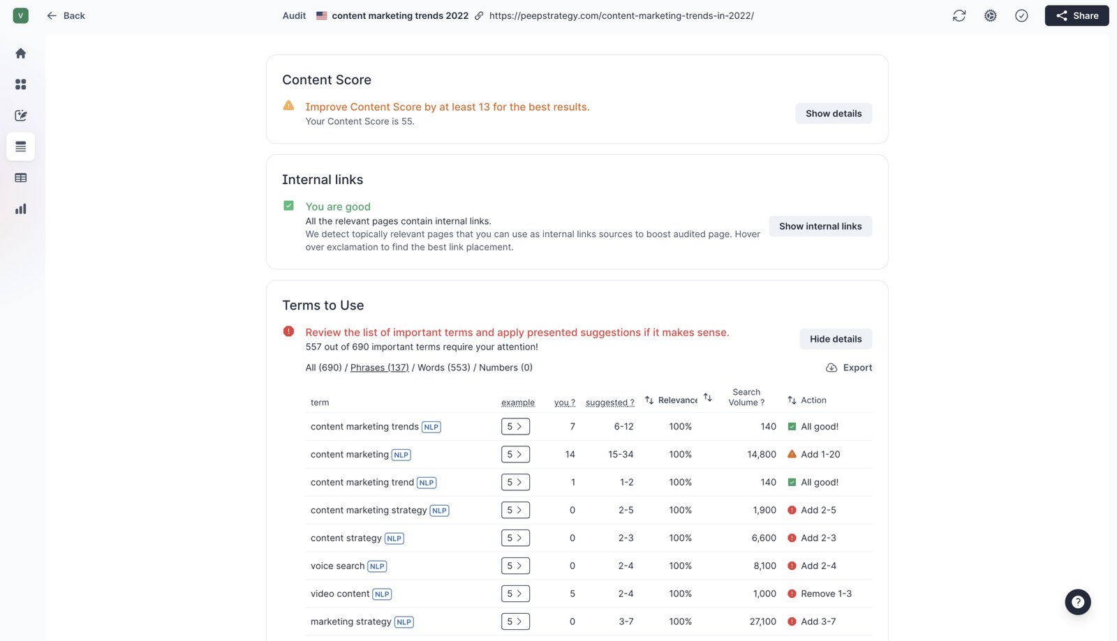 Surfer AI – AI SEO Content Optimization ve AI Search Uyumlu İçerik Aracı - Görsel 6