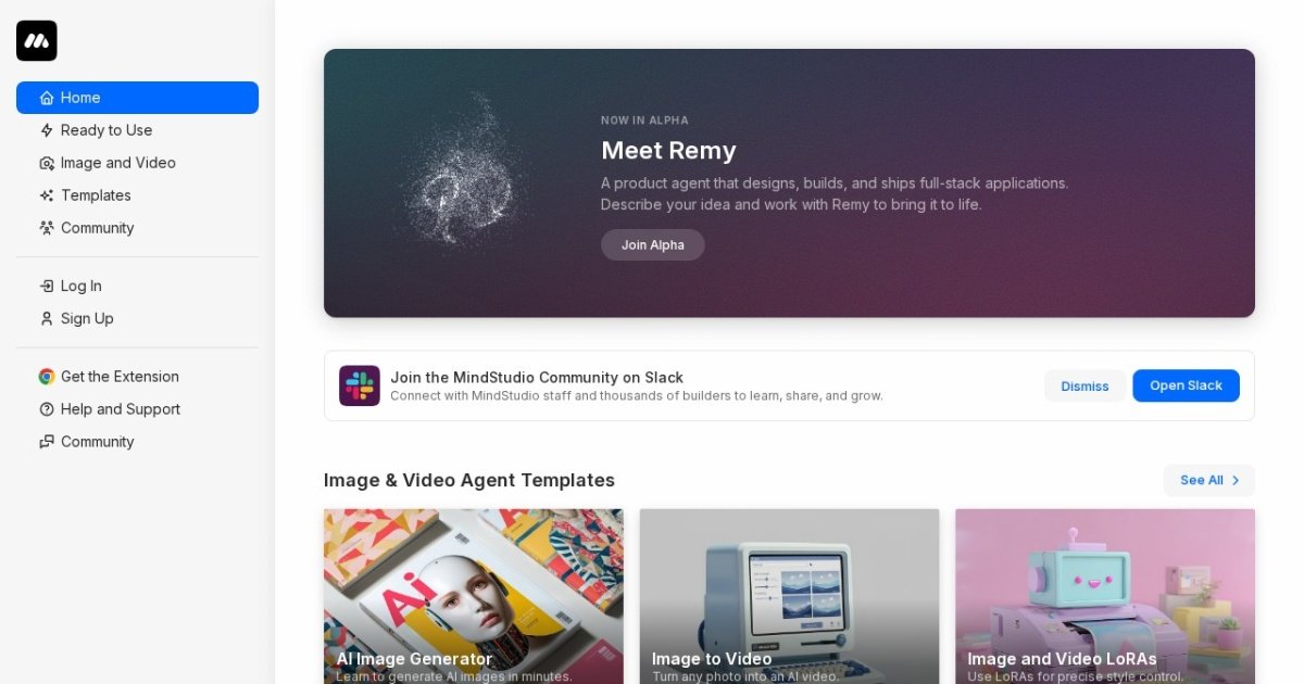 MindStudio – Kod Yazmadan Yapay Zeka Ajanı ve Otomasyon ürün görseli