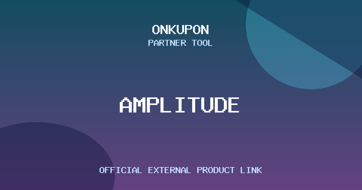 Amplitude OnKupon partner aracı