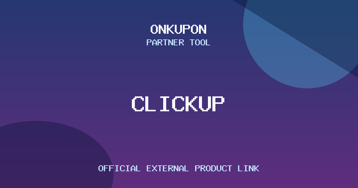 ClickUp OnKupon partner aracı