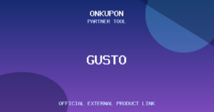 Gusto – Bordro, İK ve Çalışan Yan Hakları Platformu OnKupon partner aracı