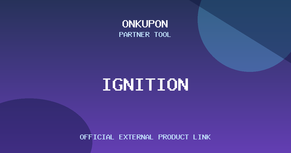 Ignition OnKupon partner aracı