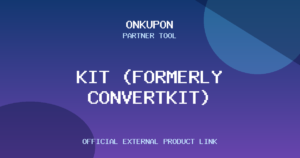 Kit (formerly ConvertKit) OnKupon partner aracı