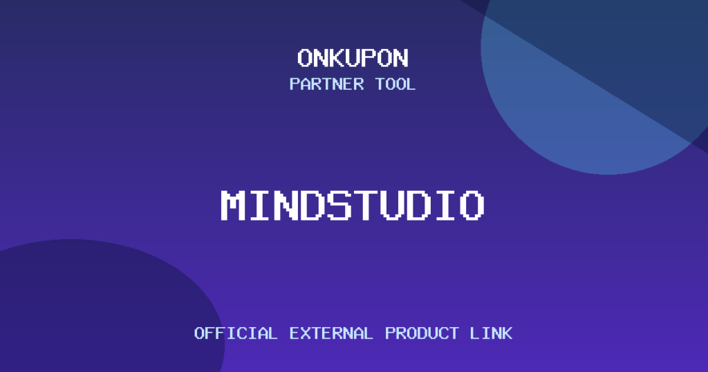 MindStudio OnKupon partner aracı