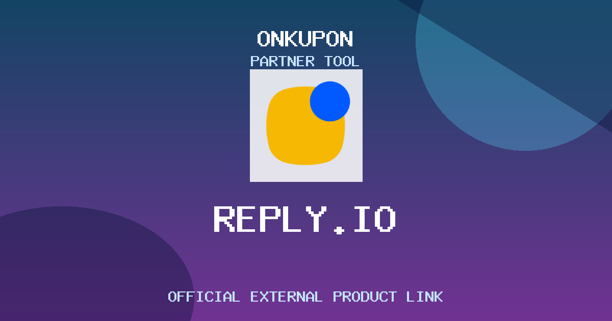 Reply.io – Yapay Zeka Destekli Çok Kanallı Satış Platformu OnKupon partner aracı