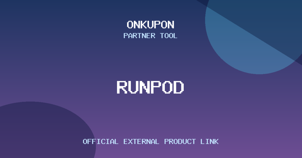 Runpod OnKupon partner aracı
