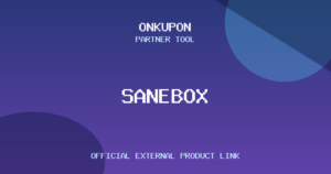 SaneBox OnKupon partner aracı